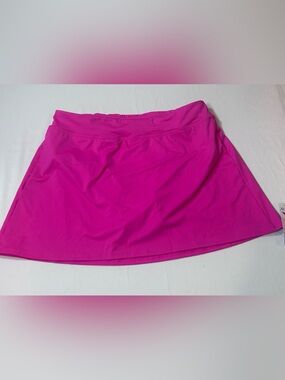 Lands End Women’s Prism Pink Swim Skort Size 10 NWT